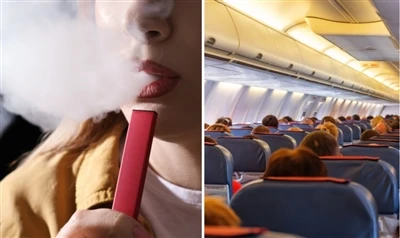 Ali lahko na letalo vzamete vape za enkratno uporabo